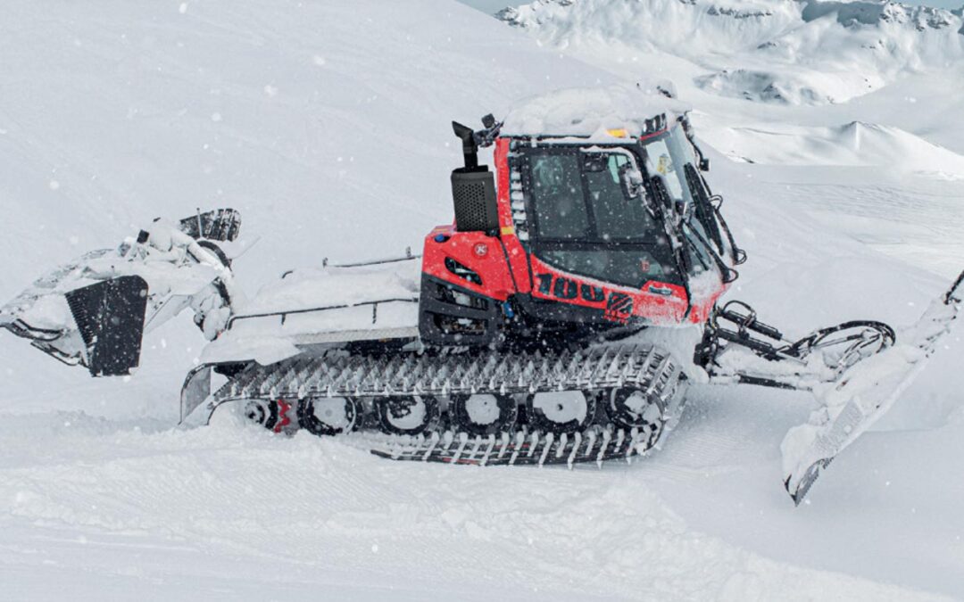 Uusi PistenBully 100 ParkPro – täydellinen kone pienille ja keskisuurille snowparkeille